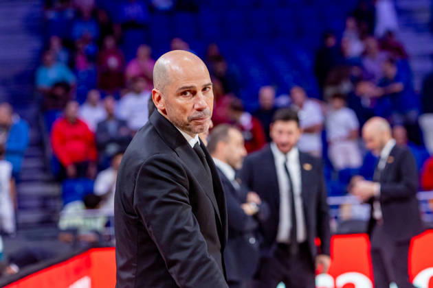 ESP: Euroleague Real Madrid v Partizan Belgrade Joan Penarroya of Partizan during the Euroleague match between Real Madrid and Partizan Mozzart Bet Belgrade played at Movistar Arena Stadium on October 8 2026 in Madrid Spain Madrid Spain Basketball Copyright: xAlbaxPachecox xAgenciaxLOFx