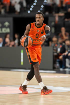 EuroLeague Round 4 match between Valencia Basket and Hapoel IBI Tel Aviv TJ Shorts of Valencia Basket in action during the EuroLeague Round 4 match between Valencia Basket and Hapoel IBI Tel Aviv at Roig Arena, (Valencia ) on October 08, 2026. Copyright: xVicentexVidalxFernandezx