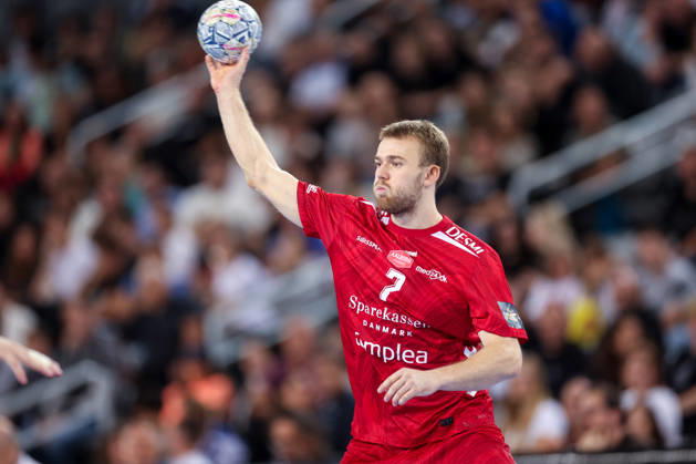HC Zagreb v Aalborg Handbold - EHF Champions League Men Group Phase - Group C ZAGREB, CROATIA - OCTOBER 8: Thomas Arnoldsen of Aalborg Handbold during the EHF Champions League match between HC Zagreb and Aalborg Handbold at Arena Zagreb on October 8, 2026 in Zagreb, Croatia.  IgorxKralj PIXSELL