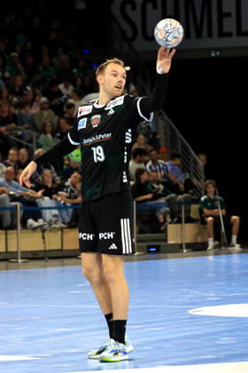 08.10.2026, GER Deutschland, Handball, EHF Champions League, 08.10.2026, Saison 2026 2027, Berlin, Fuechse Berlin vs FC Porto Mathias Gidsel ( Fuechse Berlin 19 ) nordphoto GmbH Engler Berlin Max-Schmeling-Halle Berlin Deutschland Copyright: xNordphotox xEnglerx