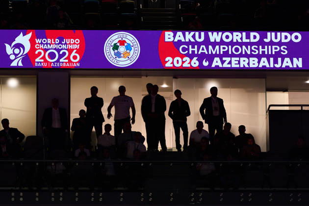 General view, OCTOBER 8, 2026 -Judo : World Judo Championships BAKU2026 Mens -90kg3rd place match at National Gymnastics Arena in Baku, Azerbaijan. aflo_354386874 KenxAsakurax
