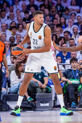 ESP: Euroleague Real Madrid v Partizan Belgrade Edy Tavares of Real Madrid during the Euroleague match between Real Madrid and Partizan Mozzart Bet Belgrade played at Movistar Arena Stadium on October 8 2026 in Madrid Spain Madrid Spain Basketball Copyright: xAlbaxPachecox xAgenciaxLOFx