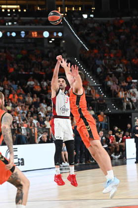 ESP: Euroleague Valencia Basket v Hapoel IBI Tel Aviv Elijah Bryant of Hapoel during the Euroleague match between Valencia Basket and Hapoel IBI Tel Aviv played at Roig Arena Stadium on October 8 2026 in Valencia Spain Valencia Spain Basketball Copyright: xAgenciaxLOFx
