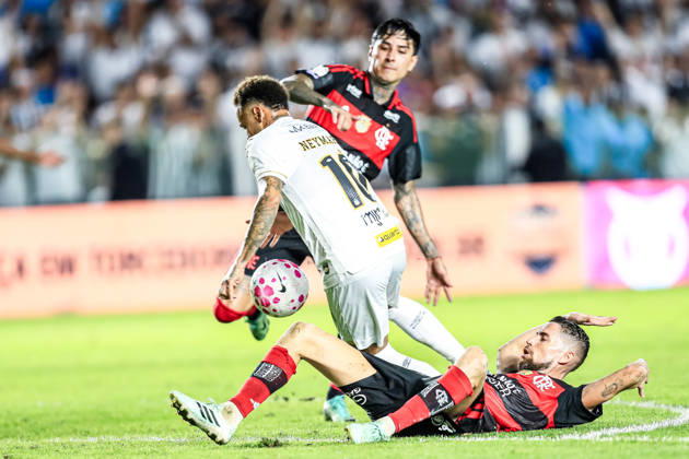 October 10, 2026, Sao Paulo, Sao Paulo, Brazil: SoO PAULO (SP), BRAZIL OCTOBER 10: Santos player Neymar Jr. during the match between Santos and Flamengo in the 2026 Brazilian Championship at Vila Belmiro Stadium in Santos (SP), Brazil, on Thursday, October 10, 2026., Credit:Marco Miatelo Avalon  Copyright: xMarcoxMiatelox xAvalonx 1141612008