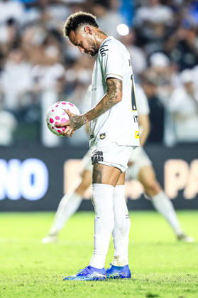 October 10, 2026, Sao Paulo, Sao Paulo, Brazil: SoO PAULO (SP), BRAZIL OCTOBER 10: Santos player Neymar Jr. during the match between Santos and Flamengo in the 2026 Brazilian Championship at Vila Belmiro Stadium in Santos (SP), Brazil, on Thursday, October 10, 2026., Credit:Marco Miatelo Avalon  Copyright: xMarcoxMiatelox xAvalonx 1141612048