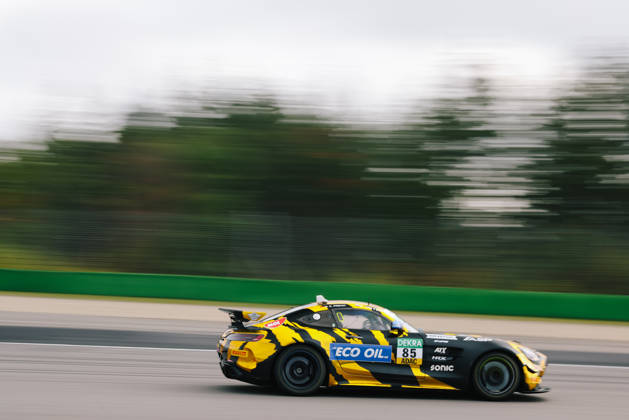 ADAC GT4 Germany, 11. + 12. Rennen Hockenheim 2026 85 Mercedes-AMG GT4, CV Performance X JP Motorsport: Kyam Potez, Jonathan Engström - picture by Gruppe C Photography Sachsenring Hockenheimring Bayern Germany Copyright: xGruppexCxPhotographyx