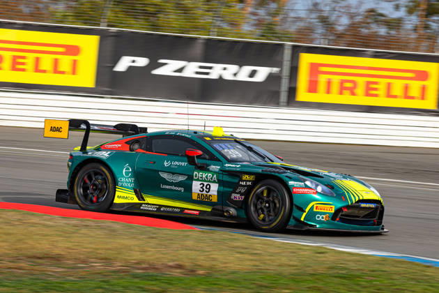 ADAC GT Masters, 11. + 12. Rennen Hockenheim 2026 39 Aston Martin Vantage GT3 EVO, Comtoyou Racing: Jamie Alan Day, Baudouin Detout - picture by Gruppe C Photography Salzburg Salzburgring Germany Copyright: xGruppexCxPhotographyx