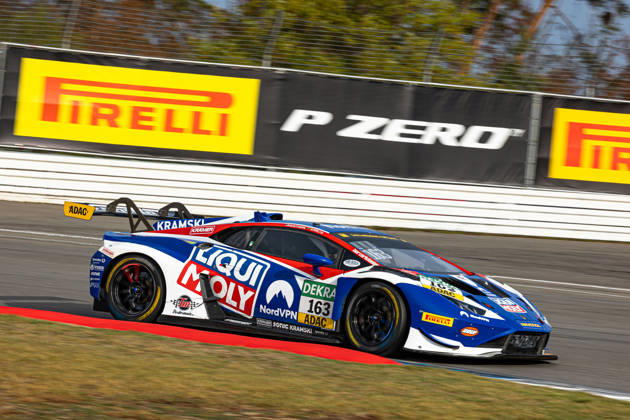 ADAC GT Masters, 11. + 12. Rennen Hockenheim 2026 163 Lamborghini Huracan GT3 EVO 2, LIQUI MOLY Team Engstler Motorsport: Jonas Karklys, John Paul Southern - picture by Gruppe C Photography Salzburg Salzburgring Germany Copyright: xGruppexCxPhotographyx