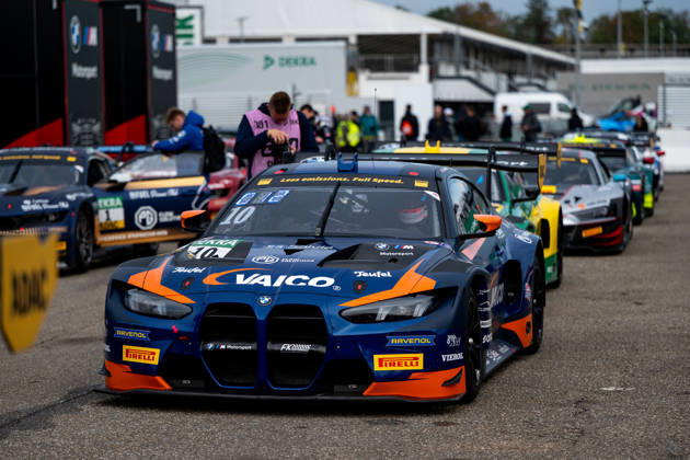ADAC GT Masters, 11. + 12. Rennen Hockenheim 2026 10 BMW M4 GT3 Evo, FK Performance Motorsport: Fabio Rauer, Storm Gjerdrum, 1 Ford Mustang GT3, Haupt Racing Team: Emil Gjerdrum, Fabian Dybionka - picture by Gruppe C Photography Salzburg Salzburgring Germany Copyright: xGruppexCxPhotographyx