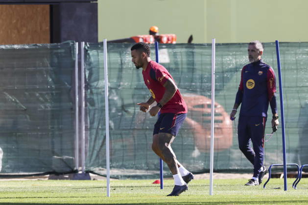 October 9, 2026, Sant Joan Despi, Barcelona, Spain: Gabriel Jesus during the training day of FC Barcelona, Barca ahead the Spanish League, Laliga EA Sports, football match against Getafe CF at Ciudad Esportiva Joan Gamper on October 09, 2026 in Sant Joan Despi, Barcelona, Spain. FC Barcelona Training And press conference, PK, Pressekonferenz - LaLiga EA Sports  - ZUMAa181 20261009_zaa_a181_011 Copyright: xJavierxBorregox