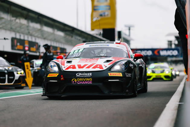 ADAC GT4 Germany, 11. + 12. Rennen Hockenheim 2026 30 Porsche 718 Cayman GT4 RS Clubsport, Avia W&S Motorsport: Maximilian Schreyer, Alon Gabbay - picture by Gruppe C Photography Sachsenring Germany Copyright: xGruppexCxPhotographyx