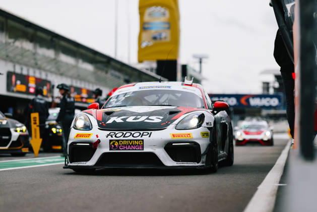 ADAC GT4 Germany, 11. + 12. Rennen Hockenheim 2026 32 Porsche 718 Cayman GT4 RS Clubsport, Avia W&S Motorsport: Tim Horell, Hendrik Still - picture by Gruppe C Photography Sachsenring Germany Copyright: xGruppexCxPhotographyx