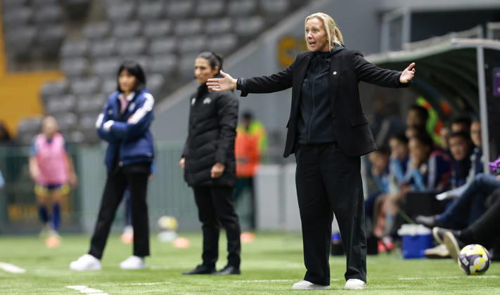 2027 FIFA Women s World Cup Round One Qualifying Play-off First Leg, Astana Arena, Astana, Kazakhstan 9 10 2026 Kazakhstan vs Republic of Ireland Ireland head coach Carla Ward Carla Ward 9 10 2026  Copyright: xx BASN3773