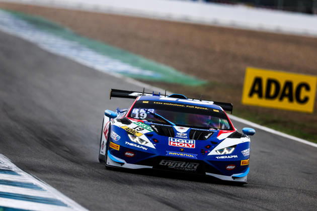 ADAC GT Masters, 11. + 12. Rennen Hockenheim 2026 19 Lamborghini Huracan GT3 EVO 2, LIQUI MOLY Team Engstler Motorsport: Ethan Brown, Tim Hütter - picture by Gruppe C Photography Salzburg Salzburgring Baden-Württemberg Germany Copyright: xGruppexCxPhotographyx