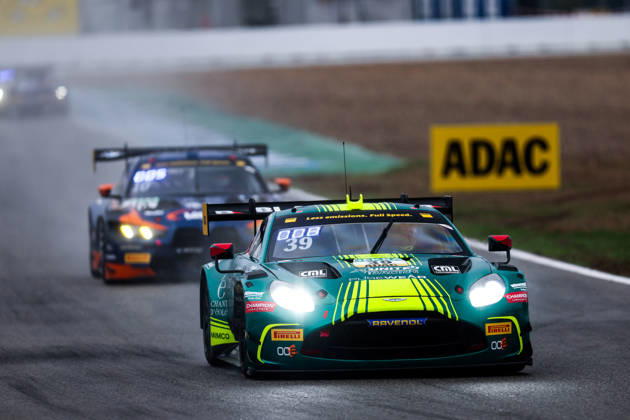 ADAC GT Masters, 11. + 12. Rennen Hockenheim 2026 39 Aston Martin Vantage GT3 EVO, Comtoyou Racing: Jamie Alan Day, Baudouin Detout - picture by Gruppe C Photography Salzburg Salzburgring Baden-Württemberg Germany Copyright: xGruppexCxPhotographyx