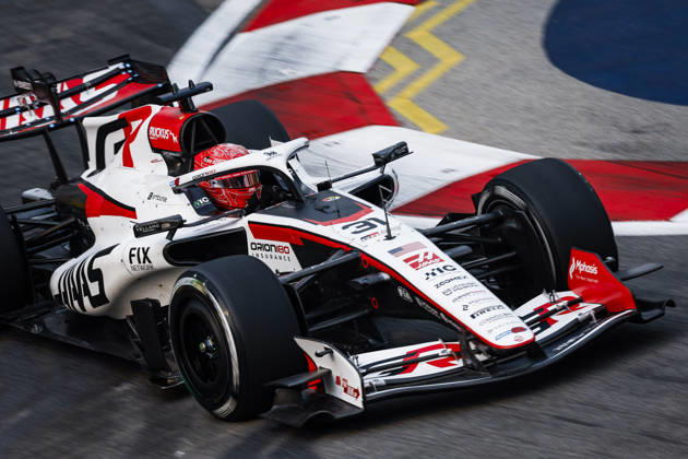 F1 - SINGAPORE GRAND PRIX 2026 31 OCON Esteban (fra), TGR Haas F1 Team VF-26, action during the 2026 Formula 1 Singapore Grand Prix, 17th round of the 2026 Formula One World Championship, WM, Weltmeisterschaft from October 9 to 11, 2026 on the Marina Bay Street Circuit, in Singapore, Singapore - SingaporeSingapore  Copyright: xJulienxDelfossex