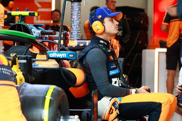 NORRIS Lando (gbr), McLaren F1 Team MCL40, portrait F1 GP 17 Singapore 2026 ALONSO Fernando (spa), Aston Martin F1 Team Honda AMR26, portrait F1 GP 17 Singapore 2026 Singapore
