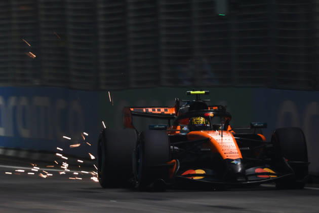 F1 Singapore Grand Prix 2026 Sprint Qualifying Lando Norris of McLaren during the Sprint qualifying ahead of the Formula 1 Singapore Grand Prix at Marina Bay Street Circuit in Singapore on October 9, 2026. Singapore Singapore  Copyright: xJakubxPorzyckix originalFilename:porzycki-f1singap261009_npH55.jpg