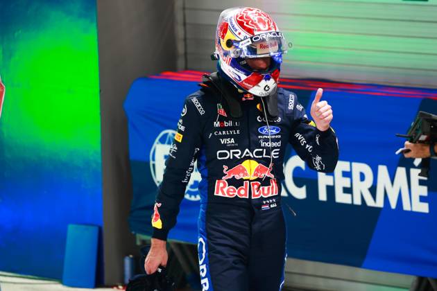 VERSTAPPEN Max (nld), Red Bull Racing Ford RB22, portrait F1 GP 17 Singapore 2026 ALONSO Fernando (spa), Aston Martin F1 Team Honda AMR26, portrait F1 GP 17 Singapore 2026 Singapore