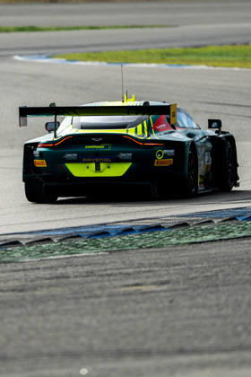 ADAC GT Masters, 11. + 12. Rennen Hockenheim 2026 39 Aston Martin Vantage GT3 EVO, Comtoyou Racing: Jamie Alan Day, Baudouin Detout - picture by Gruppe C Photography Salzburg Salzburgring Germany Copyright: xGruppexCxPhotographyx