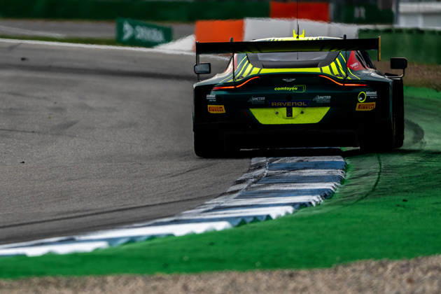 ADAC GT Masters, 11. + 12. Rennen Hockenheim 2026 39 Aston Martin Vantage GT3 EVO, Comtoyou Racing: Jamie Alan Day, Baudouin Detout - picture by Gruppe C Photography Salzburg Salzburgring Germany Copyright: xGruppexCxPhotographyx