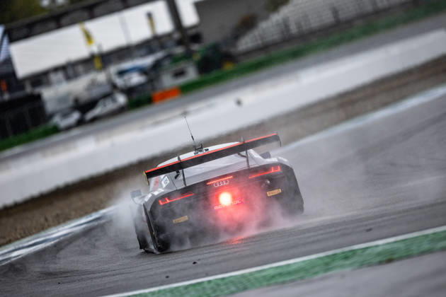 ADAC GT Masters, 11. + 12. Rennen Hockenheim 2026 77 Audi R8 LMS GT3 EVO II, LIQUI MOLY Team Engstler Motorsport: Robin Rogalski, Simon Connor Primm - picture by Gruppe C Photography Salzburg Salzburgring Germany Copyright: xGruppexCxPhotographyx