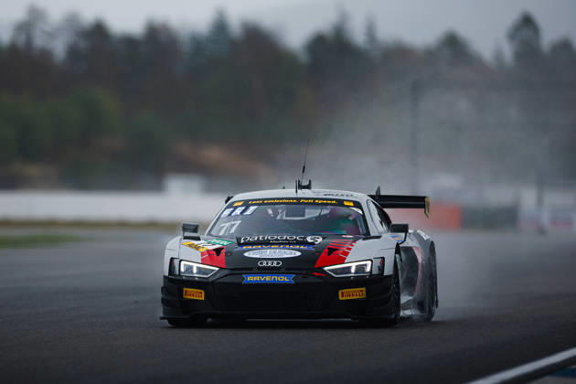 ADAC GT Masters, 11. + 12. Rennen Hockenheim 2026 77 Audi R8 LMS GT3 EVO II, LIQUI MOLY Team Engstler Motorsport: Robin Rogalski, Simon Connor Primm - picture by Gruppe C Photography Salzburg Salzburgring Bayern Germany Copyright: xGruppexCxPhotographyx