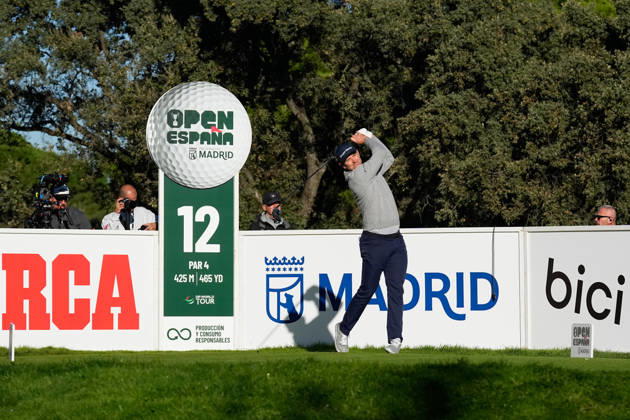 October 9, 2026, Madrid, Madrid, Spain: Justin Rose of England during the Open de EspaoÂ±a 2026 presented by Madrid, R2, golf tournament of DP World Tour at Club de Campo Villa de Madrid on October 09, 2026, in Madrid, Spain. Open De EspaoÂ±A Presented By Madrid R2 - DP World Tour 2026  - ZUMAa181 20261009_zaa_a181_082 Copyright: xDennisxAgyemanx