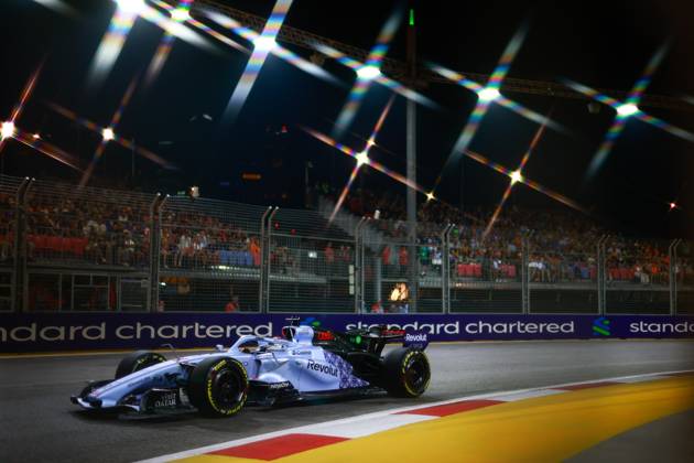 27 HULKENBERG Nico (ger), Audi F1 Team , action F1 GP 17 Singapore 2026 F1 GP 17 Singapore 2026 ALONSO Fernando (spa), Aston Martin F1 Team Honda AMR26, portrait F1 GP 17 Singapore 2026 Singapore
