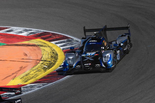 AUTO - ELMS - 4 HOURS OF PORTIMAO 2026 37 CLOSMENIL Adrien (fra), JENSEN Theodor (den), AGUILERA Ian (gbr), CLX Motorsport, Oreca 07 - Gibson, LMP2, action during the 4 Hours of Portimao 2026, 6th round of the 2026 European Le Mans Series on the Autodromo Internacional do Algarve from October 8 to 10, 2026 in Portimao, Portugal -  Copyright: xJoaoxFilipex