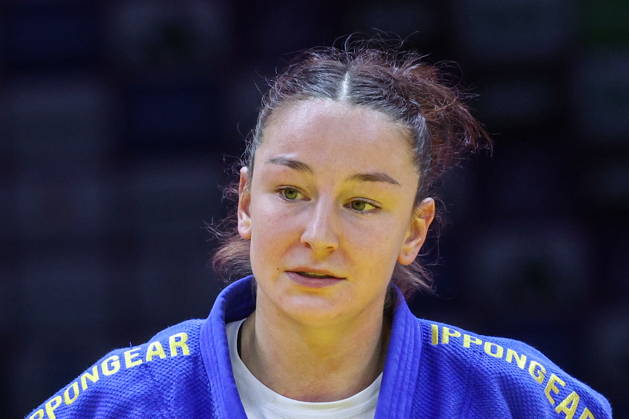 AZERBAIJAN, BAKU - OCTOBER 9, 2026: Anna Monta Olek of Germany is pictured during a -78 kg bout against Yael van Heemst of the Netherlands as part of the 2026 World Judo Championships at the National Gymnastics Arena 2026 World Judo Championships In Baku  - ZUMAt113 20261009_zaa_t113_704 Copyright: xMikhailxSinitsynx