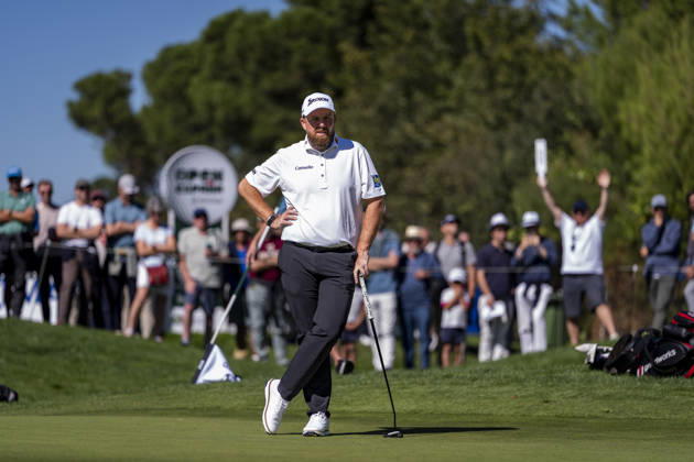 Open de Espana presented by Madrid - Day Two MADRID, SPAIN - OCTOBER 9: Shane Lowry of Ireland is seen on the green on day two of the Open de Espana presented by Madrid at Club de Campo Villa de Madrid on October 9, 2026 in Madrid, Spain. Madrid Club de Campo Villa de Madrid Madrid Spain Copyright: xAlbertoxGardinx AGardin_20261009_Golf_Esp_Mad_1170