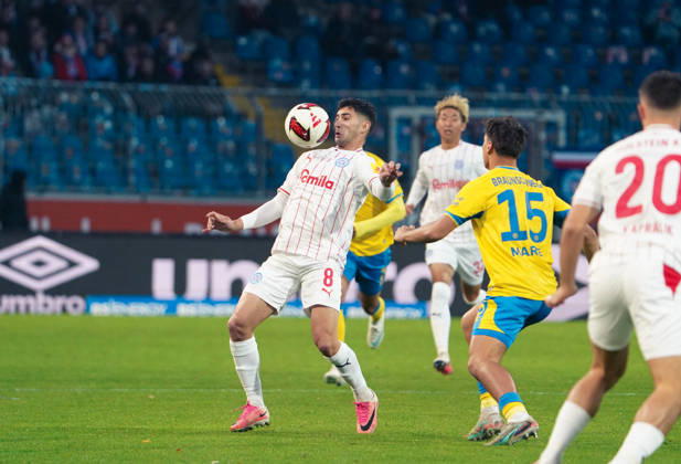 Deutschland: Fussball 2. Bundesliga 2026 2027, 7. Spieltag - Eintracht Braunschweig vs Holstein Kiel - Eintracht-Stadion (Braunschweig): am Ball Guillermo Balzi (Holstein Kiel, 8) Copyright: xAymanxAlahmedx