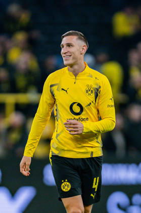 1. Bundesliga, 5. Spieltag, Borussia Dortmund vs. Werder Bremen am 09.10.2026 Nico Schlotterbeck Copyright: xBahhoxKarax