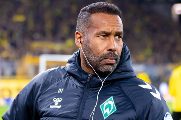 Dortmund, Deutschland 09. Oktober 2026: 1. BL - 2026 2027 - Sp. 5 - Borussia Dortmund gegen SV Werder Bremen Im Bild: Trainer Daniel Thioune (SVW) DFL DFB regulations prohibit any use of photographs as image sequences and or quasi-video. Signal Iduna Park Nordrhein Westfalen Copyright: xFotostandx xZeisingx