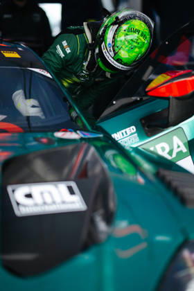 ADAC GT Masters, 11. + 12. Rennen Hockenheim 2026 39 Aston Martin Vantage GT3 EVO, Comtoyou Racing: Jamie Alan Day, Baudouin Detout - picture by Gruppe C Photography Salzburg Salzburgring Germany Copyright: xGruppexCxPhotographyx
