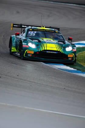 ADAC GT Masters, 11. + 12. Rennen Hockenheim 2026 39 Aston Martin Vantage GT3 EVO, Comtoyou Racing: Jamie Alan Day, Baudouin Detout - picture by Gruppe C Photography Salzburg Salzburgring Germany Copyright: xGruppexCxPhotographyx