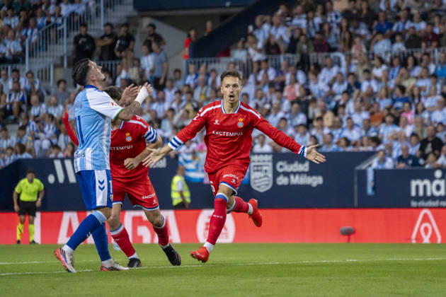 MALAGA, SPAIN - OCTOBER 9: during La Liga match between Malaga and RCD Espanyol at the Estadio de la Rosaleda on the 9th of October, 2026 in Malaga, Spain Copyright: xAndresxLopezxSheridanxx xSPPx Sportspressphoto_SPR249673