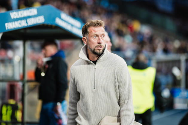 2. Bundesliga: Eintracht Braunschweig vs. Holstein Kiel, 09.10.2026 Lars Kornetka (Trainer Eintracht Braunschweig); Fußball, 2. Bundesliga, 7. Spieltag: Eintracht Braunschweig vs. Holstein Kiel am 09.10.2026 im Eintracht-Stadion, Braunschweig DFL REGULATIONS PROHIBIT ANY USE OF PHOTOGRAPHS AS IMAGE SEQUENCES AND OR QUASI-VIDEO. Copyright: xBEAUTIFULxSPORTS Tonhäuserx