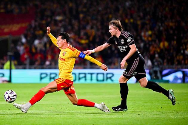 RC Lens v Olympique Lyonnais - Ligue 1 McDonald s 2026 2027 Florian THAUVIN of Lens and Pavel SULC of Lyon during Ligue 1 McDonald s match between Lens and Lyon at Stade Bollaert-Delelis on October 9, 2026 in Lens, France. Lens France  Copyright: xSandraxRuhautx 776573289