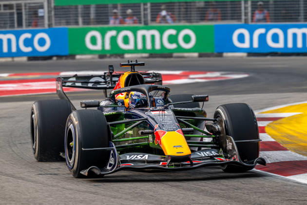 FORMULE 1 : Grand Prix de Singapour - 09 10 2026 3 Max Verstappen (NLD) Oracle Red Bull Racing (AUT) Red Bull RB22 RBPT-Ford, during the Formula 1 Singapore Grand Prix at the Marina Bay Street Circuit, Round 18 of the 2026 FIA Formula 1 World Championship, WM, Weltmeisterschaft 9-11 October 2026, Singapore (SGP). SINGAPORESingapore  Copyright: xIANxBUNDEYx xMPSxAGENCYx x