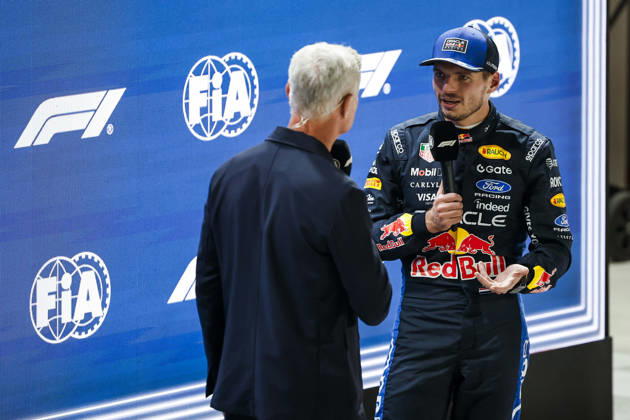F1 - SINGAPORE GRAND PRIX 2026 VERSTAPPEN Max (nld), Red Bull Racing Ford RB22, portrait during the 2026 Formula 1 Singapore Grand Prix, 17th round of the 2026 Formula One World Championship, WM, Weltmeisterschaft from October 9 to 11, 2026 on the Marina Bay Street Circuit, in Singapore, Singapore - SingaporeSingapore  Copyright: xJulienxDelfossex