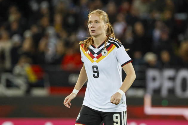 Sjoeke Nüsken, Nusken (Deutschland, 09) , Deutschland, Fussball, Frauen, Freundschaftsspiel, 2026, Deutschland vs. Australien, 09.10.2026, Karlsruhe BBBank Wildpark Deutschland Copyright: xGrantxHubbsx