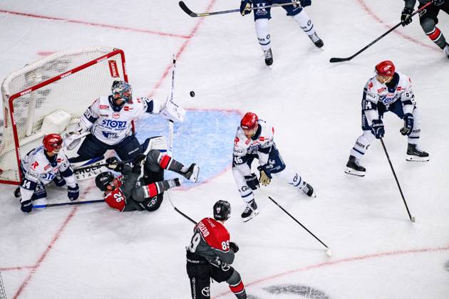 COLOGNE, GERMANY - 9 OCTOBER, 2026: - The PENNY DEL Ice hockey, Eishockey match Koelner Haie vs. Schwenninger Wild Wings at LANXESS arena.  Copyright: xVitaliixKliuievx