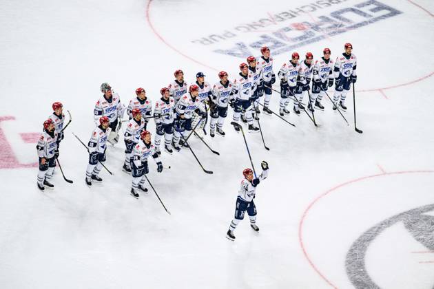 COLOGNE, GERMANY - 9 OCTOBER, 2026: - The PENNY DEL Ice hockey, Eishockey match Koelner Haie vs. Schwenninger Wild Wings at LANXESS arena.  Copyright: xVitaliixKliuievx