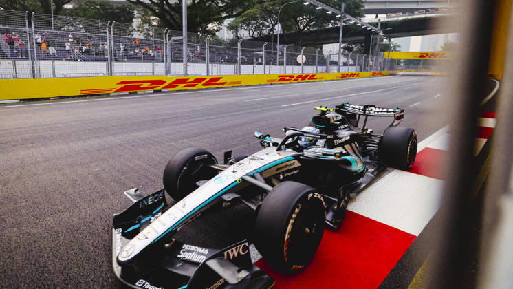 October 9, 2026, Singapore, Kaohsiung City, Singapore: KIMI ANTONELLI of Mercedes-AMG Petronas Formula One Team sets the seventh-fastest lap time during FP1 of the 2026 Formula 1 Singapore Grand Prix at Marina Bay Street Circuit in Singapore. Singapore Singapore - ZUMAh201 20261009_zsp_h201_045 Copyright: xYichinxHoux