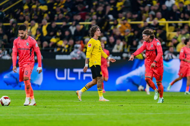 1. Bundesliga, 5. Spieltag, Borussia Dortmund vs. Werder Bremen am 09.10.2026 Tor zum 2:2 Copyright: xBahhoxKarax