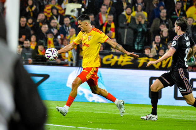 FOOTBALL : RC Lens vs Olympique Lyonnais - Ligue 1 - JournÃ e 6 - 09 10 2026 Florian Sotoca (RC Lens) LensFrance  Copyright: xBaptistexAutissierx