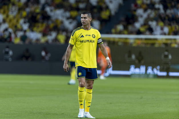 Al Nassr v Al Draih - Saudi Pro League RIYADH, SAUDI ARABIA - OCTOBER 9: Cristiano Ronaldo of Al-Nassr in action during the Saudi Pro League (SPL) match between Al Nassr and Al Draih at the King Saud University Stadium in Riyadh, Saudi Arabia on October 9, 2026. Mohammed Saad Anadolu Riyadh Saudi Arabia. Editorial use only. Please get in touch for any other usage.  Copyright: x2026xAnadoluxMohammedxSaadx