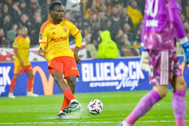 FOOTBALL : RC Lens vs Olympique Lyonnais - Ligue 1 - JournÃ e 6 - 09 10 2026 Samson Baidoo (RC Lens) LensFrance  Copyright: xBaptistexAutissierx